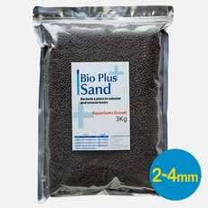 (네로앤펫) 바이오 플러스 샌드(블랙) 3kg (2~4mm), 1개