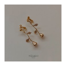 순금체인클립귀걸이