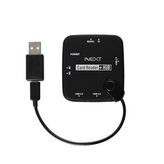 NEXTU NEXT-495UCG USB2.0 3포트 카드리더 OTG콤보 멀티 카드리더기