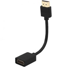 HDMI익스텐더 증폭기 거리연장기 VCE HDMI 확장 케이블 남성여성 어댑터 짧은 익스텐더 지원 4K 3D Google Chrome Cast Roku Stick HDTV 노트