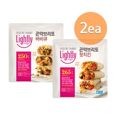 [K쇼핑]라이틀리 곤약브리또 바비큐/핫치킨  x2개 리뷰후기
