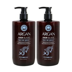 2개 푸드어홀릭 아르간 헤어 글레이즈 500ml