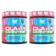 비피아이스포츠 CLA + 카르니틴 워터멜론 프리즈, 350g, 2개