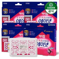 [유한양행] 해피홈 에어넷 방충망용 x 4개, 1개, 4