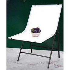 촬영 테이블 그림자 제품 사진 촬영 배경지 누끼 의자, 1개, 60x130cm 접이식 슈팅 테이블