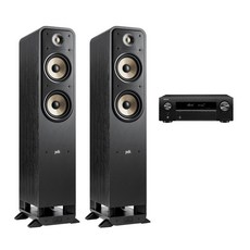 데논 AVR-X250BT + 폴크오디오 ES55 블루투스 하이파이 AV 오디오