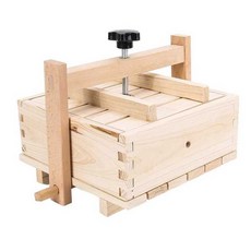 두부틀 가정용 수제 메주 프레스 두부 편육 원목 금형, 13X13X9 cm, 1개