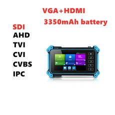 Hikvision Dahua용 CCTV 테스터 IPC 카메라 테스터 키트 8MP AHD TVI CVI SDI 테스터 VGA HDMI 출력 PoE PTZ RJ45 케이블 테스트, 1개