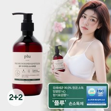 플루 프리미엄 에탄올 손소독제겔, 300ml, 4개