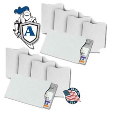 Semper Paratus Gear TYVEK 신용 카드 슬리브 프로텍터 100% 미국산 - 여행용 지갑 지갑을 위한 도난 방지. RFID 차단으로 직불 신용 카드 신분증을