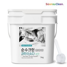 순수크린 과탄산소다 버킷 5kg+스푼1개증정