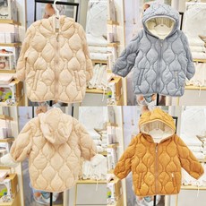 압소바 해피랜드 히트라이트 점퍼: (유아) [가을; 겨울] [가볍게 경량 잠바; 모자 있구요: 지퍼 집업]