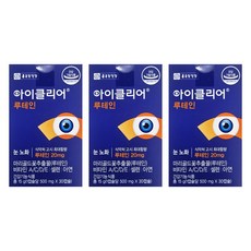 종근당건강 아이클리어 루테인 15g, 30정, 3개