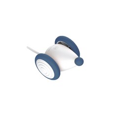 고양이를 위한 크리에이티브 시뮬레이션 마우스 전기 장난감 가정용 애완 동물 용품 자체 고 USB 충전, 01 Blue, 1개