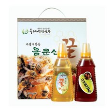 ¶⊙핫딜_A+ 꿀 잡화꿀 아카시아꿀 두레생협선물세트 꿀선물세트3호 (†♩EnK), 1개, ☞ 해당 상품 선택하기_Wealth™