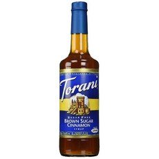 Torani 토라니 브라운 슈가 시나몬 시럽 무설탕 750 ml, 상세페이지참조, 750ml