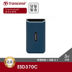 트랜센드 ESD370C 1TB 외장SSD USB-C Type, _1TB