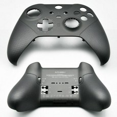 IVYUEEN 마이크로소프트 XBox One Elite Series 2 컨트롤러용 프론트 하우징 쉘 케이스 미들 프레임 백 커버 수리 부품, Front Back Shell, 1개, Front and Back Shell