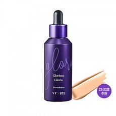 VT X BTS 글로리아 POWERDATION 1.01 fl.oz. / 30ml / 파운데이션 메이크업 풀 커버 파운데이션 매트 파운데이션, 단일상품, 단일상품