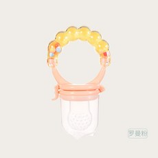 과일 이유식기 젤라틴 과채물기 아기 이갈이 스틱 이유식 공구 신기, 핑크색, 1개