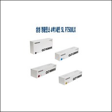 삼성 정품토너 4색1세트 SL P7500LX 토너 P7400LX 프린터소모품 P7600LX fqtx