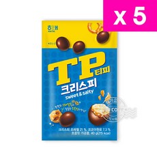 해태 티피 크리스피 40g, 5개