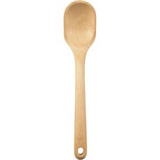 OXO 옥소 굿 그립 토트 좋은 큰 나무 슬롯 스푼 너도밤나무, Large Spoon