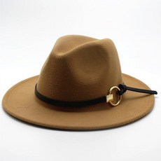 Seioum 여성 남성 양모 페도라 모자 겨울 가을 플로피 Chapeu Feminino Cloche 와이드 브림 재즈 교회 솜브레로 모자