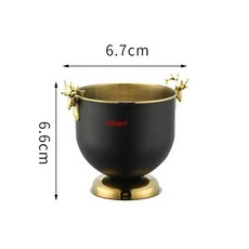 와인 냉각기 병 맥주 아이스 배럴 실버 골드 유럽 스타일 샴페인, 1개