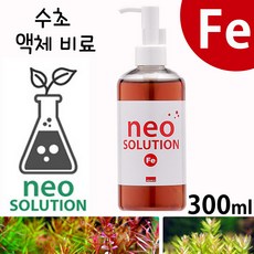 네오 솔루션 1 2 K Fe 300ml/ 수초 액상 비료 전경 후경 수족관 영양제 어항 모스 활착 소일 ADA 액비 장식, 1개 - neoidsd2