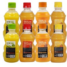 제주 삼다향 착즙 감귤주스 320ml 4종 혼합8입 (한라봉2입+천혜향2입+청귤2입+레드향2입)