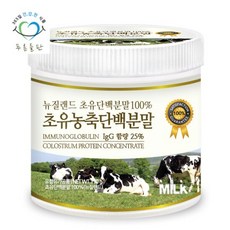 푸른들판 뉴질랜드 초유 100% 단백질 분말 110gx1통 IgG 25%, 110g, 1개