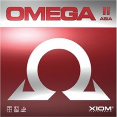 엑시옴 오메가2 아시아 / 평면 러버, 적색 2.0