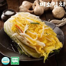 [미소김치] 국산재료 저온숙성 백김치 5kg, 상세설명 참조