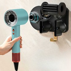 다이슨 헤어드라이기 브래킷 거치대 에어랩 꽂이 랙, 5. 아크릴 5공기 노즐 저장, 1개
