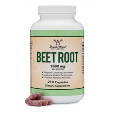 Double Wood 더블우드 빨강무 레드비트 500mg 210캡슐 혈액순환영양제 고혈압영양제, 1mg, 1개