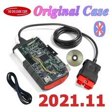 2024 VCI VD DS150E CDP 프로 블루투스 202111 키젠 202023 TNESF 델피스 ORPDC 자동차 트럭 Obd2 스캐너 도구 CD 전송