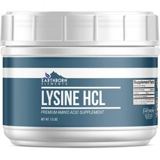 어스본 엘리먼트 라이신 HCL 파우더(1.5파운드) 항상 하며 필러 또 첨가물이 없습니다, 1.5 Pound, 1개