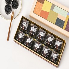 케이앤핫 [경주참꿀오디] 수제양갱(50gx10구), 1개, 50g