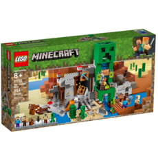  레고 마인크래프트 크리퍼TM 광산 21155, 혼합 색상 