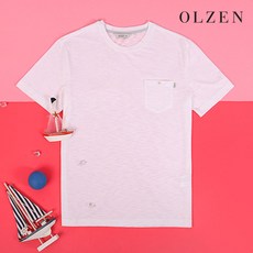 올젠 올젠 톤다운 솔리드 라운드 티셔츠 (ZOZ2TR1321)