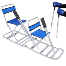 이중두꺼운캐릭터등받이눈썰매스케이트보드