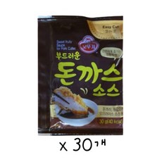 오뚜기 일회용 부드러운 돈까스소스 30g, 30개