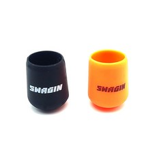 백경 실리콘뒷마개 SG-805 스웨긴 낚시대 보호 마개, 블랙 L, 1개