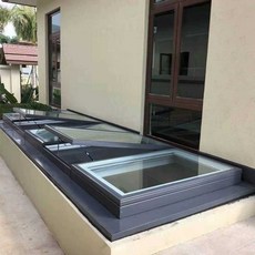 천창 오픈형 다락방 열림 옥상 천장 썬루프 샷시, 1제곱미터견적매뉴얼을크게열었습니다.