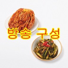 [방송구성] 홍진경 더김치 포기김치 6kg + 열무김치 2kg 총 8kg, 없음