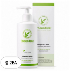 팜트리 데일리케어 로션 플로럴그린, 2개, 300ml