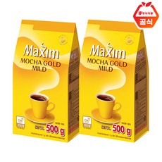 맥심 모카골드 리필용 500g, 2개