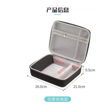 NUC 데스크탑 보호 케이스 미니 PC 호스트 보관 가방용 ASUS Xiaomi 범용 호스트 보관함, 3) L 사이즈, 3) L 사이즈