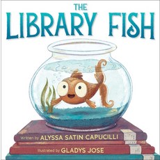 (영문도서) The Library Fish Hardcover, Simon & Schuster/Paula Wise..., English, 9781534477056